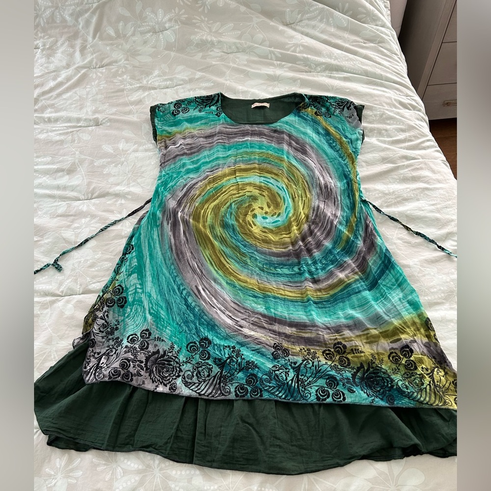 Womens 14/16 Cotton Sundress Coverup